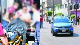 Automovilista armado rafaguea a policías para evitar detención en Iztacalco