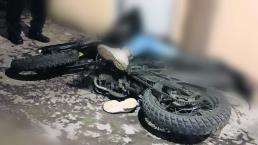 asesinan motociclista a bordo motocicleta balazo en la cabeza iztapalapa