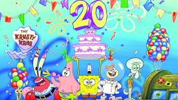 20 años Bob Esponja Nickelodeon