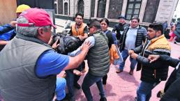 Agresión a periodistas Despiden a funcionarios Ambulantes Edomex Toluca