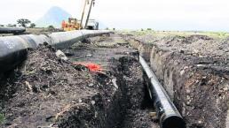 Suspenden funcionamiento de gasoducto para termoeléctrica de Huexca
