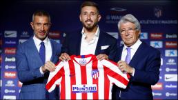 Héctor Herrera fue presentado con el Atlético de Madrid