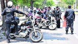 Crimen en motocicleta Revisión de documentos Edomex Toluca