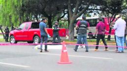 Arrollan a peatón Conductor acelerado Edomex Toluca