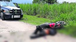 Motosicarios derrapan Asesina muerta Homicidas muertos Morelos