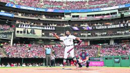 Vladimir Guerrero Jr. se roba el show en el Progressive Field