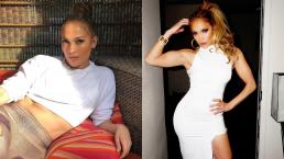 Jennifer Lopez impacta en redes sociales con estrecha prenda