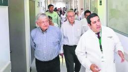 AMLO Visita a hospital Carlos Lomelí Michoacán