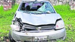 LADRÓN VUELCA AUTO ROBADO ABUELITA A BORDO ANCIANA MUERE CUAUTLA MORELOS 