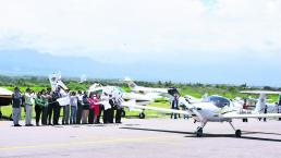 dan banderazo escuela pilotos morelos