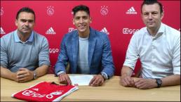 Presentan a Edson Álvarez con el Ajax; usará el 4