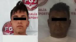 asaltantes accidente en la México - Puebla ingresados a penal neza edomex