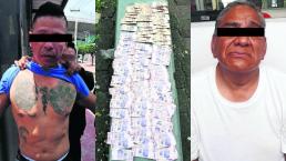 asaltantes cuentahabientes detenidos roban dinero miles de pesos detenidos narvarte 