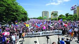 miles puertorriqueños exigen renuncia roselló