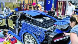 Bugatti Chiron Lego Andy Wallace réplica