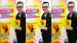 Sergio Sepúlveda presenta libro sobre 15 casos de asesinos seriales