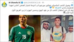 Héctor Moreno deja el futbol europeo y llega a Qatar