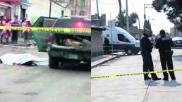 Acribillados Toluca San Andrés Cuexcontitlán San Pablo Autopan asesinatos