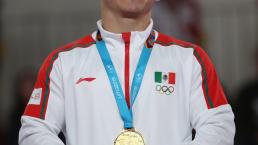 Fabián De Luna gana medalla de oro en gimnasia artística