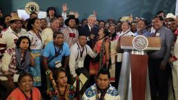 AMLO recibe propuestas de programas para pueblos indígenas