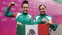 Ariana Cepeda y Guadalupe Hernández se cuelgan la medalla de oro 30 para México