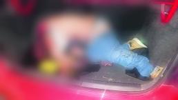 Atoran a mujer tras encontrarle cadáver en cajuela de automóvil en Tlalnepantla