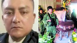 Primer soldado caído Guardia Nacional Carlos Anastasio Bustamante