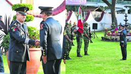 Agustín Vallejo Silva toma protesta como nuevo comandante de la 24 Zona Militar