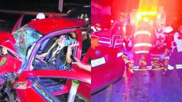 Accidente carretero autopista Toluca-Temascaltepec