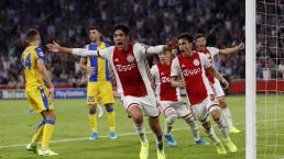 Edson Álvarez anota en la clasificación del Ajax a la Champions League