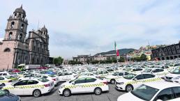 taxistas equipados gas natural sistema de seguridad estrenan taxis vehículos fueron por la bendición catedral de saj josé valle de toluca 