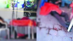 Sujetos armados aniquilan a dos hombres en una taquería en Jiutepec uno era el dueño