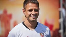 'Chicharito', presentado como refuerzo del Sevilla