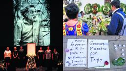 Despiden y rinden tributo al pintor y activista Francisco Toledo en Oaxaca