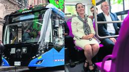 Nuevos trolebuses CDMX