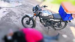 sicarios ejecutan balazos repartidor de tortillas motocicleta matan tortillero yautepec