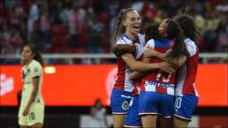 Chivas tiene festín de goles ante América en la Liga MX Femenil