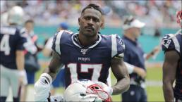 Patriots dan de baja a Antonio Brown tras acusación de abuso sexual