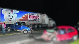 camioneta carril contrario choque mortal Edomex