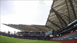 Confunden techo del estadio Alfredo Harp con un avión