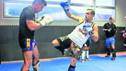 exhibición kick boxing artes marciales mixtas unidad deportiva cuernavaca 