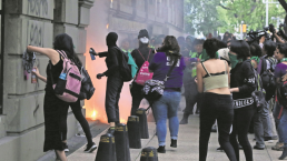 feministas violencia agreden 