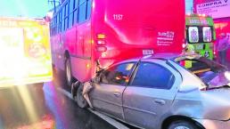 accidente en toluca edomex deja dos heridos