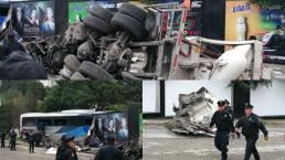 accidente santa fe mexico toluca revolvedora autobus heridos ciudad de mexico