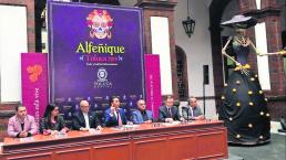 feria alfeñique tradiciones ayuntamiento toluca revivir día de muertos baile festejo 