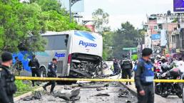 regulan paso de camiones en cdmx santa fe