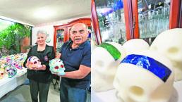 María Eugenia Soles Día de Muertos ofrenda