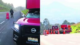 Toluca-Zitácuaro hombres asesinados camioneta