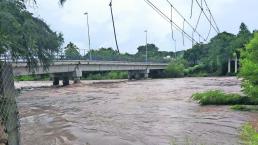 Río Chalma fuertes lluvias Morelos