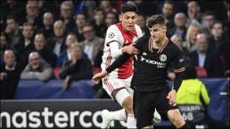 Ajax con Edson Álvarez pierde ante el Chelsea en Champions